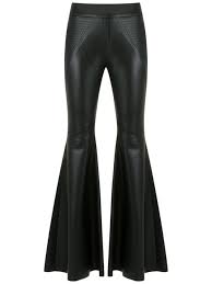 Calça De Couro Boca De Sino Bo Bo Calca Flare De Couro Calca Flare Calca Couro Flare Calca