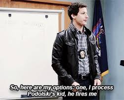 Find the exact moment in a tv show, movie, or music video you want to share. Your Butt Is The Bomb Brooklyn Nine Nine Foreshadowing Finales