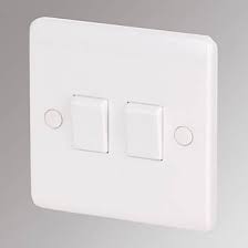 Light switch 2 way 1 gang. Lap 10ax 2 Gang 2 Way Light Switch White Switches Screwfix Com