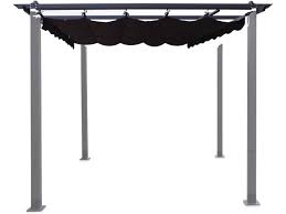 Les qualités des toiles dickson font à présent de la pergola un espace accessible au fil des saisons. Toile Pour Pergola Monica 3 X 3 M Gris 100074 100076