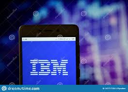 Ibm Logo Is Seen On An Smartphone Editorial Photo Image Of