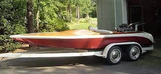1964 Hallett Barron V Drive Flat Bottom Boats Ski Boats Jet Boats