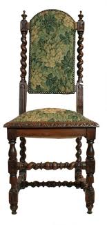 Set Of 6 English Jacobean Style Armless Chairs Armless Chair Chair Jacobean