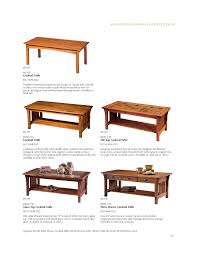 42 w x 42 d x 19.13 h. Stickley Mission Oak Cherry Collection By Stickley Issuu
