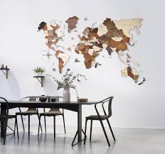 Wall Wooden Map Of The World Map Travel Push Pin Map Rustic Etsy Wood World Map Boyfriend Wall Art Wall Maps