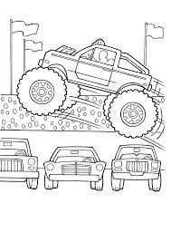 Malvorlagen Monster Truck Kostenlos