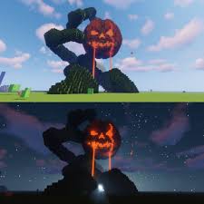 How to build a medieval house in minecraft: Minecraft Player Builds Glowing Jack O Tower For Halloween Decoration