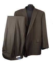 Mens Designer 2 Piece Custom Suit Size 66t Xl Retail