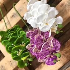 Wholesale 3 fake orchid artificial silk flower heads for wedding home decor. Chan S Silk Flowers Home Facebook