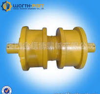 Komatsu D275 bulldozer parts, Double flange bottom roller ...