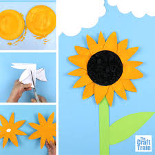 Maybe you would like to learn more about one of these? Paper Plate Sunflower Craft The Craft Train