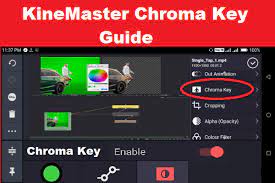How To Enable Kinemaster Chroma Key Chroma Key Key Green Screen Footage
