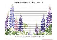 It features the life story of fictional miss alice rumphius, a woman who sought a way to make the world more beautiful and found it in planting lupines in the wild. 39 Miss Rumphius Ideas Five In A Row Book Activities Lupine Flowers