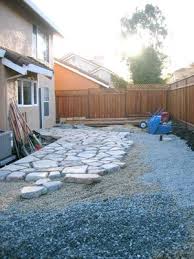 Recycling In The Landscape Reused Concrete Affectionately Known As Urbanite Backyard Landscaping Diy Patio Concrete Patio