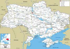 Kiev e 'la capitale dell'ucraina. Kiev Autostrada Sulla Mappa Mappa Di Autostrada Kiev Ucraina