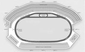 Texas Motor Speedway Seating Map