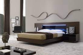 This set features one platform bed, with an included slat kit, so a box spring is not required, and one. Modern Queen Size Platform Bed In Tobacco Brown Free Shipping Platform Bedroom Sets Modern Bedroom Furniture Modern Bedroom