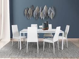 Se ha pasado de las mesas de madera y las sillas a juego, a muebles que son más actuales, incluso con acabados que pueden parecer algo futuristas. Ripley Juego De Comedor Future 6 Sillas Blanco