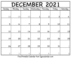 Each year the secretariat of divine worship of the united states conference of catholic bishops publishes the liturgical calendar for the dioceses of the united states of america. Free Printable December 2021 Calendars