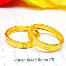Cincin belah rotan emas 916 8 9k likes kami menjual cincin belah rotan 916 pada harga yang murah. Cincin Belah Rotan Cr Saiz 13 Emas Murah 916 Tanpa Upah Facebook