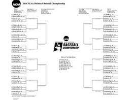 Then with one out, the magic happened. College World Series 2016 Printable Bracket For The Ncaa Baseball Tournament Ncaa Com