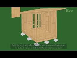 Spacing, for small sheds and garages with a building widths less than 16 feet. How To Build A Shed 10 Steps With Pictures Wikihow