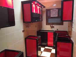 El3mad Kitchen مطبخ اليوم كلادينج احمر في اسود سعر المتر Facebook