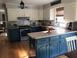 Now before i get into the comparison, i want to start with sharing a few basics about both paints in case you're not familiar with chalk paint. Painting Kitchen Cabinets With Chalk Paint By Annie Sloan Old White And Aubu Kitchen Cabinet Design Annie Sloan Kitchen Cabinets Chalk Paint Kitchen Cabinets