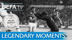 Legendary Moments Altafini Wins European Cup With Ac Milan Against Benfica 1963 Youtube