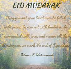 Fatima K Mohammed On Twitter Eidmubarak May You And Your Loved Ones Be Filled With Peace Be Covered With Kindness Be Surrounded With Love And Receive All The Blessings As We Mark