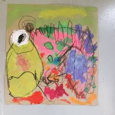 Here S A Fun Creative Prompt Draw Something That Is Normally Long And Skinny Like Oh Say A Chameleon On A Childrens Art Projects Easy Art Projects Big Art