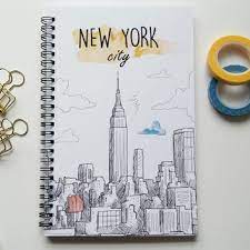 Writing Journal Spiral Notebook Bullet Journal Cute Journal Diary Sketchbook Travel Journal Vacat Bullet Journal Travel Sketchbook Journaling Sketch Book