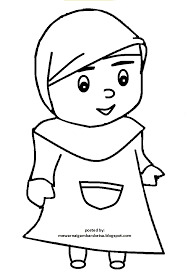 Lihat juga 20 gambar mewarnai bunga untuk anak paud da. Gambar Mewarnai Gambar Mode Baju Muslimah Oke Selamat Ya Jangan Lupa Di Rebanas Rebanas