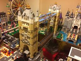 Lego Train Bridge Moc This Is My Extended Big London Tower Bridge Set 10214 Modification Custom Moc I Built It Lego Tower Bridge Lego Trains Lego London