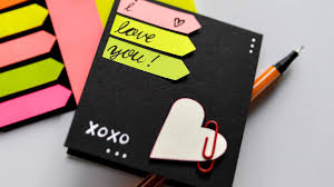 Shows how to use photos with several examples and a video, from operation write how to create photo notecards {tutorial}. How To Make Memo Note Valentine S Day Card Step By Step Diy Kartka Walentynki Youtube