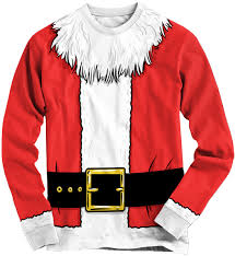 Select size s m l xl 2xl 3xl 4xl. Santa Suit Ugly Christmas Sweater Long S 142926 Png Images Pngio