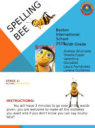 Spelling Bee Ppt