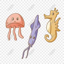 Contoh kepada haiwan yang dinyatakan seperti di atas ialah : Undersea Animal Cartoon Png Image Picture Free Download 401522088 Lovepik Com