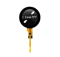 1.3 Inch Round IPS TFT LCD with Capacitive Touch | 320x320 ...