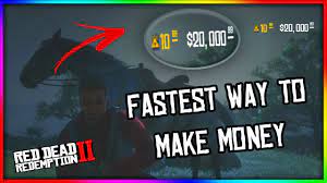 Afterward, you are free to earn money from the ways you like. Fastest Way To Get Money In Red Dead Redemption 2 Online Fastest Way To Get Money On Rdr2 Online Youtube