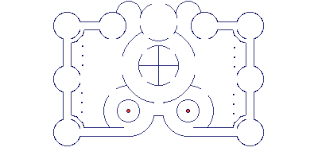 3) now you can make some 'blueprints' with stacked block(made from 'empty stacks') and with nametag. Pixilart Circle Castle Minecraft Blueprint By Anonymous