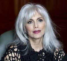 Emmylou Harris 67 Beautiful Gray Hair Silver Haired Beauties Long Gray Hair