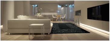 Canapé d'angle canapé droit canapé modulable méridienne. Votre Tapis Dans Un Salon A La Decoration Epure