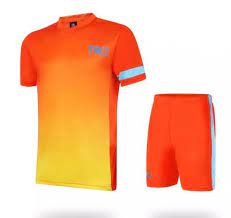 Soccer Jerseys Cheap T90 Orange Training Blank Uniform