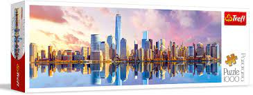 38 x 27 x 6 cm. Amazon Com Trefl 1000 Piece Panorama Jigsaw Puzzles Manhattan Toys Games