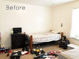 Isn't it so calm and peaceful and simple? Teen Bedroom Makeover On A Budget Stacy Risenmay