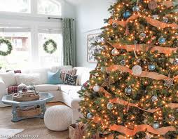 720 x 1024 jpeg 115 кб. A Lake Cottage Christmas Our Christmas Living Dining Room The Happy Housie