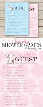 20 baby shower games that everyone will enjoy playing. Free Baby Shower Game Find The Guest Aspen Jay