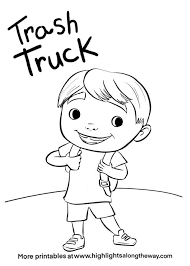 Search through 623,989 free printable colorings at getcolorings. Trash Truck Coloring Sheets Featuring Hank And Grandpa