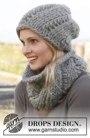 Free Pattern Kostenlose Strickanleitung Mutze Nadelstarke 12 Dicke Wolle Mutze Stricken Anleitung Mutze Stricken Stricken Drops